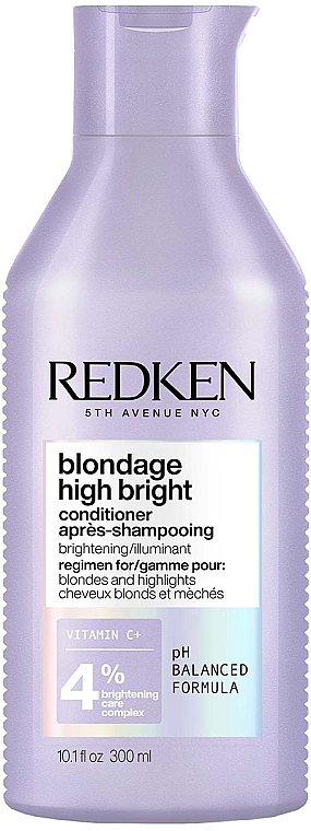 Odżywka do włosów matowych i blond - Redken Blondage High Bright Conditioner — Zdjęcie N1