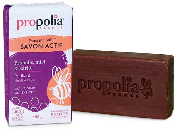 Mydło - Propolia Organic Active Soap Bar — Zdjęcie N1
