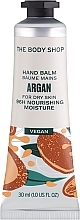 Kup Arganowy balsam do rąk - The Body Shop Argan Hand Balm 