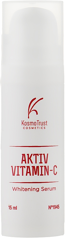 Serum wybielające - KosmoTrust Aktiv Vitamin-C Whitening Serum — Zdjęcie N1