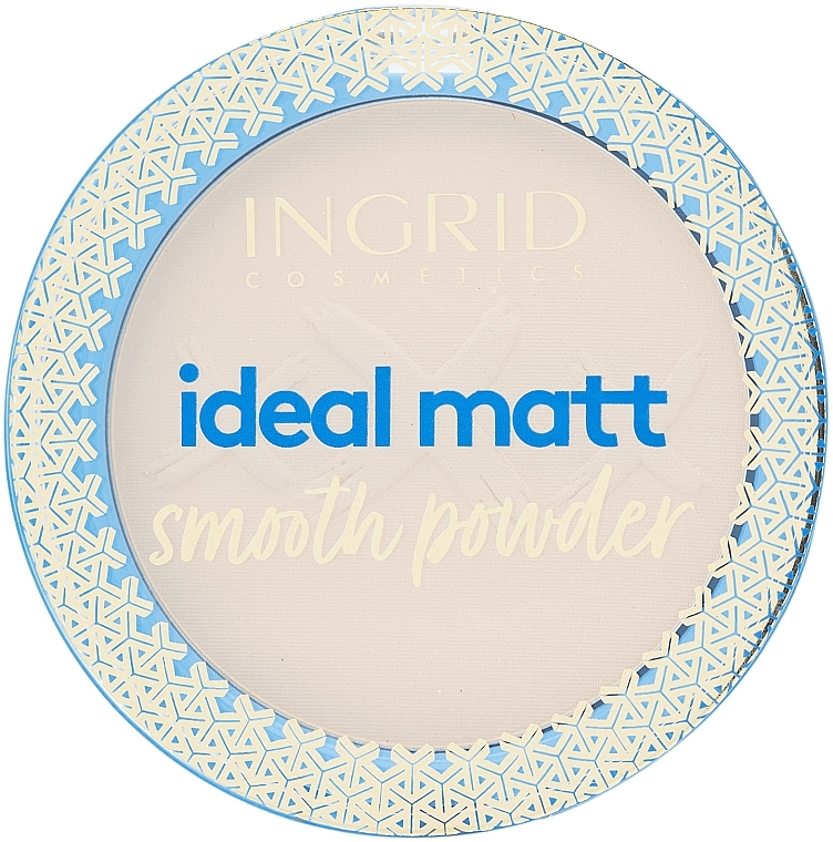 Puder w kompakcie - Ingrid Cosmetics Ideal Matt Smooth Powder — Zdjęcie N1