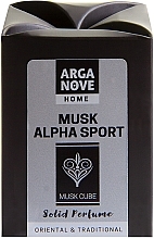 Kup Kostka zapachowa do domu - Arganove Solid Perfume Cube Musk Alpha Sport