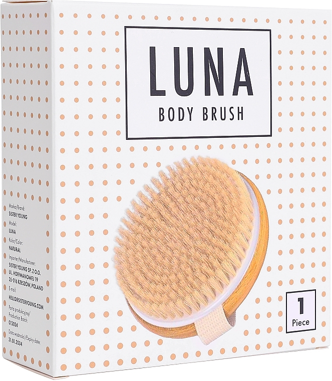 Szczotka do ciała - Sister Young Luna Body Brush — Zdjęcie N6