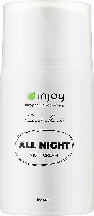 Krem do twarzy na noc - InJoy Care Line — Zdjęcie N3