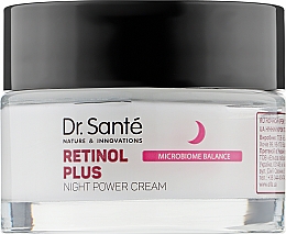 Krem na noc z retinolem - Dr Sante Retinol Plus Nigjt Power Cream — Zdjęcie N1