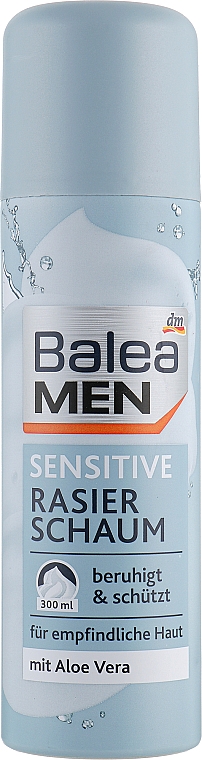 Pianka do golenia dla skóry wrażliwej - Balea Men Sensitive Rasier Schaum