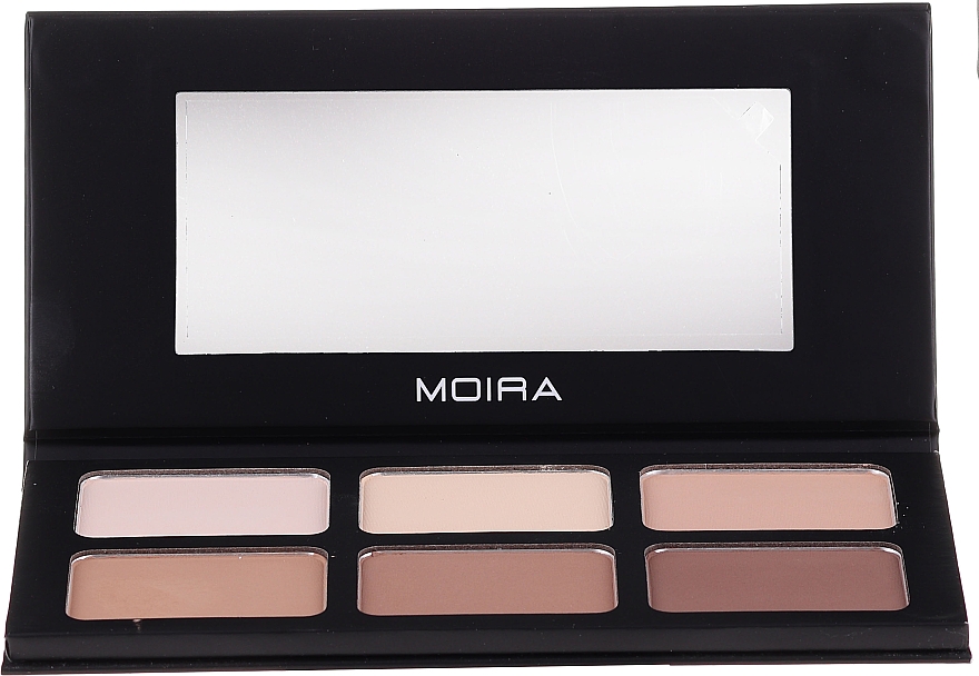 Paleta do konturowania twarzy - Moira Highlight & Contour Palette — Zdjęcie N1