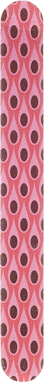 Pilnik prosty dwustronny do paznokci 180/180, 17.8 cm, 2061, różowy - Donegal — Zdjęcie N1