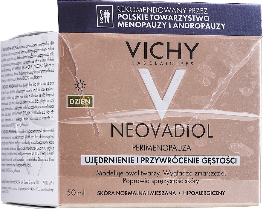 PRZECENA! Krem na dzień przed menopauzą do skóry normalnej i mieszanej - Vichy Neovadiol Redensifying Lifting Day Cream * — Zdjęcie N4