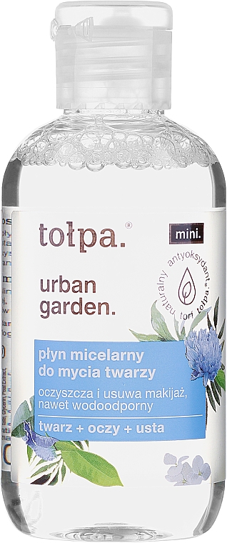 Płyn micelarny do mycia twarzy - Tołpa Urban Garden