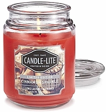 Kup 	Świeca zapachowa w słoiku - Candle-Lite Company Cinnamon Sparkle Candle
