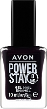 Lakier do paznokci o żelowej formule - Avon Power Stay 8 Days Gel Nail Enamel  — Zdjęcie N1