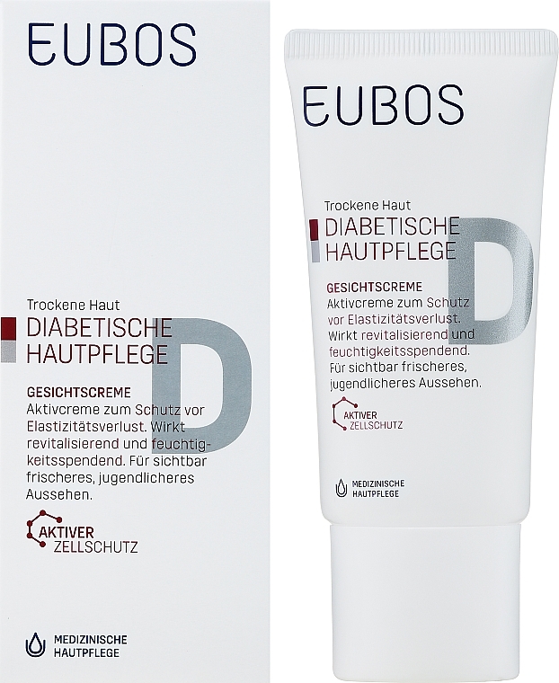 Krem do twarzy - Eubos Med Diabetic Skin Care  — Zdjęcie N2