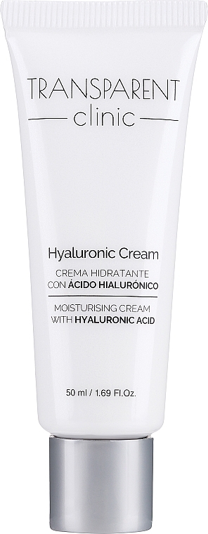 Nawilżający krem do twarzy - Transparent Clinic Hyaluronic Cream — Zdjęcie N1