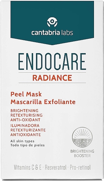 Peeling do twarzy - Cantabria Labs Endocare Radiance Peel Mask — Zdjęcie N1