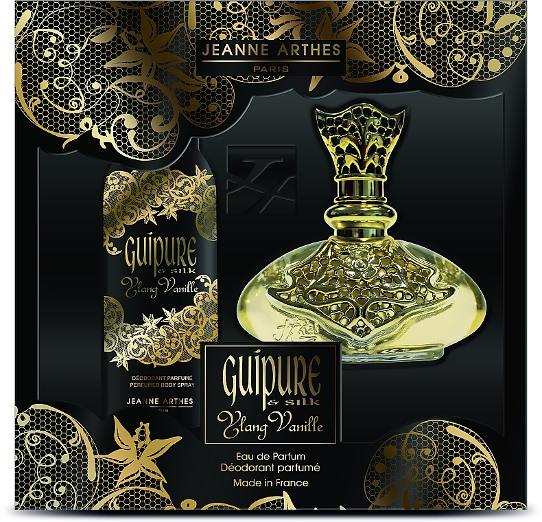 Jeanne Arthes Guipure & Silk Ylang Vanille - Zestaw (edp 100 ml + deo 150 ml) — Zdjęcie N1