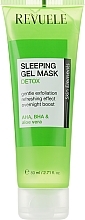 Żelowa maska ​​na noc Detox - Revuele Sleeping Gel Mask Detox — Zdjęcie N1