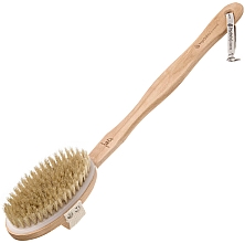 Kup Szczotka do ciała z naturalnym włosiem z odpinanym uchwytem - Hydrea London Body Brush + Detachable Handle Natural Bristle