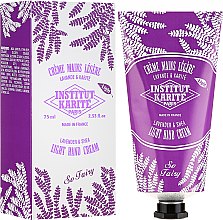 Lekki krem do rąk Lawenda - Institut Karité So Fairy Light Hand Cream Lavender — Zdjęcie N4