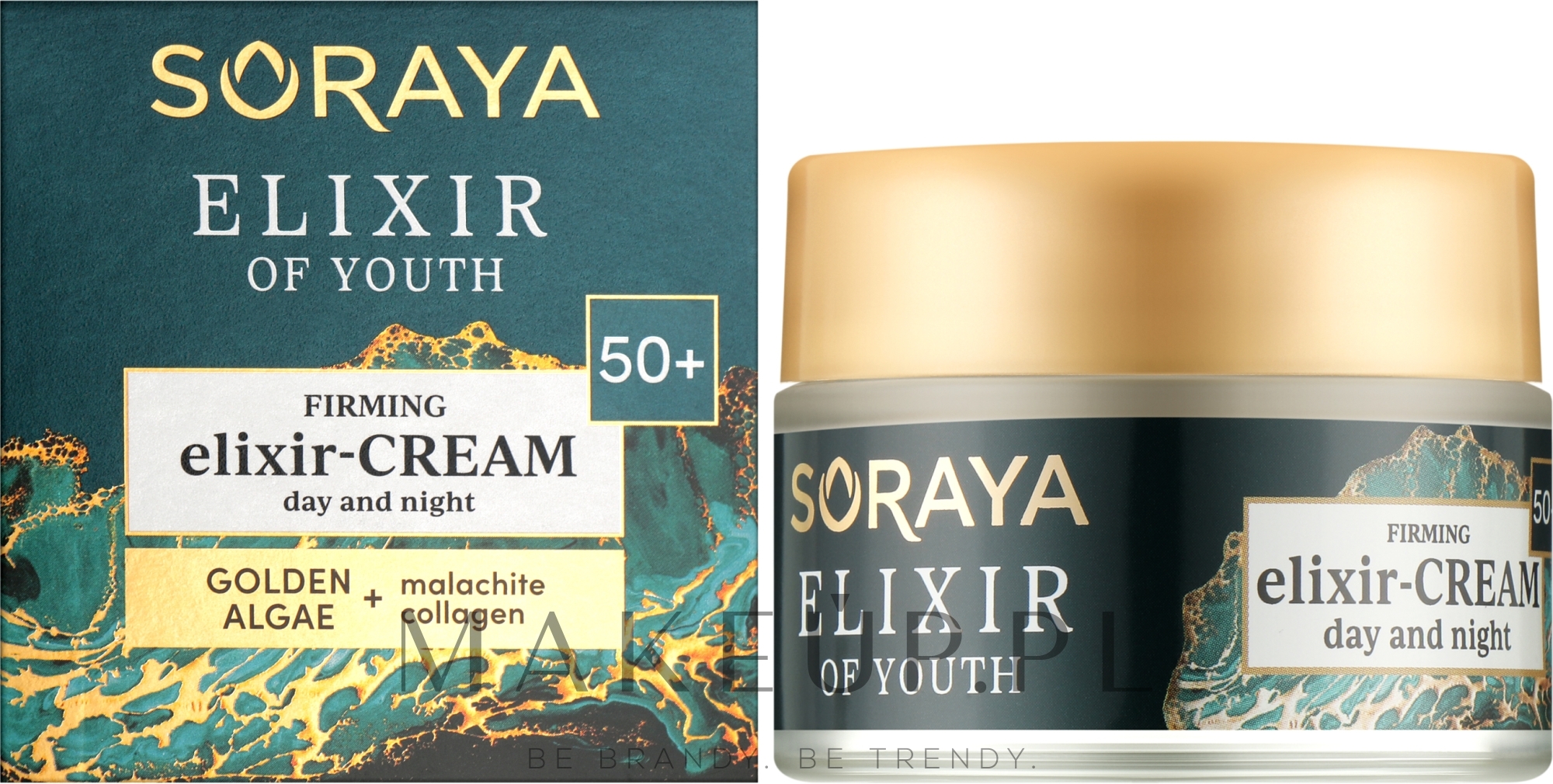 Ujędrniający krem-eliksir do twarzy na dzień i na noc - Soraya Youth Elixir Firming Cream-Elixir 50+ — Zdjęcie 50 ml