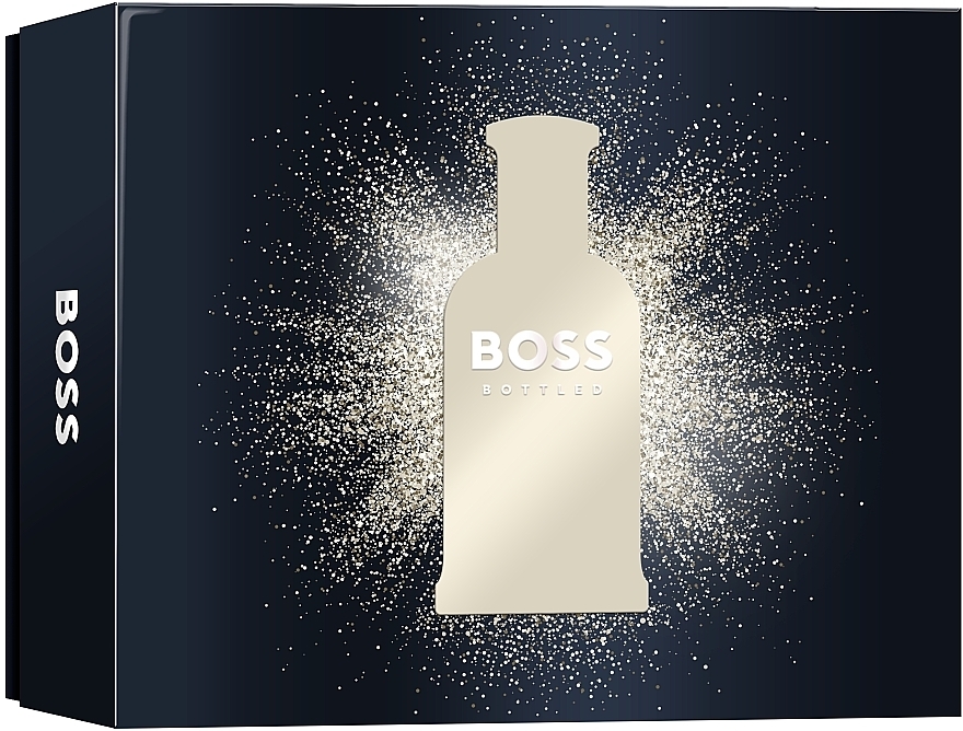 BOSS Bottled - Zestaw (edt 100 ml + sh/gel 100 ml + edt 10 ml) — Zdjęcie N3