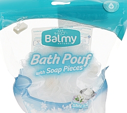 Kup Myjka podróżna z bezzapachowymi kostkami mydła - Balmy Naturel Bath Pouf With Saop Pieces