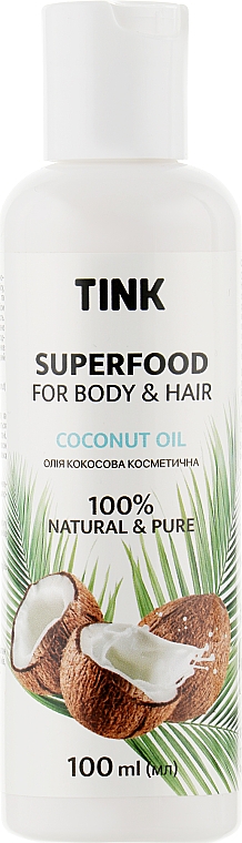 Olej kokosowy - Tink Superfood For Body & Hair — Zdjęcie N1