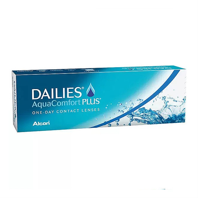 Soczewki kontaktowe, dzienne, 30 szt. - Alcon Dailies Aqua Comfort Plus — Zdjęcie N1