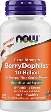 Kup Probiotyki o smaku jagodowym do żucia dla dzieci - Now Foods Berry Dophilus