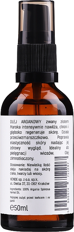Olej arganowy - NaturalME — Zdjęcie N2