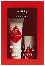 Kup Zestaw - Bjork & Berries Holiday Rescue Kit (cr/30ml + balm/7.5ml) 