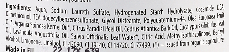 Intensywnie oczyszczające mydło do ciała z olejem arganowym - Organic Shop Argan & Grapefruit Intensive Cleansing Body Soap — фото N3