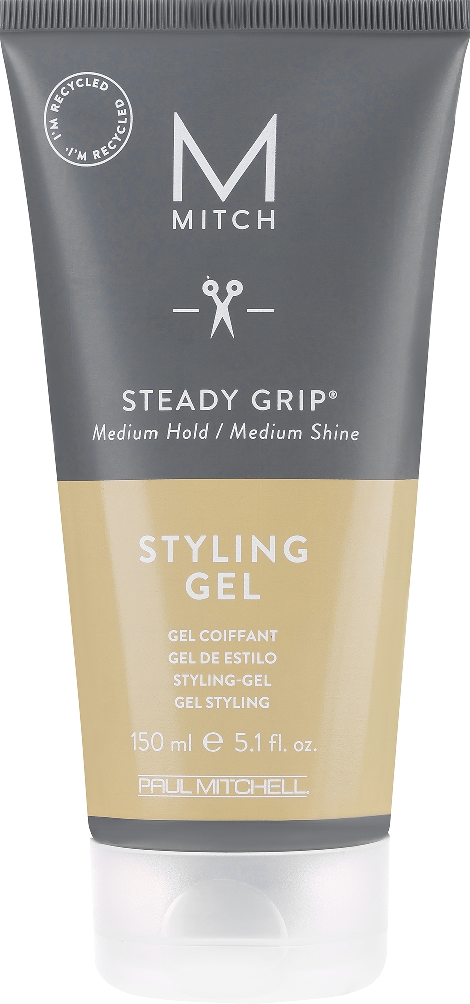 Utrwalająco-nabłyszczający żel do włosów - Paul Mitchell Mitch Steady Grip Gel — Zdjęcie 150 ml