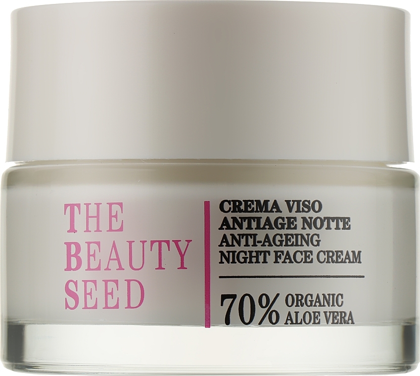 PREZENT! Krem do twarzy na noc - Bioearth The Beauty Seed 2.0 Anti-Ageing Night Face Cream (próbka)  — Zdjęcie N1