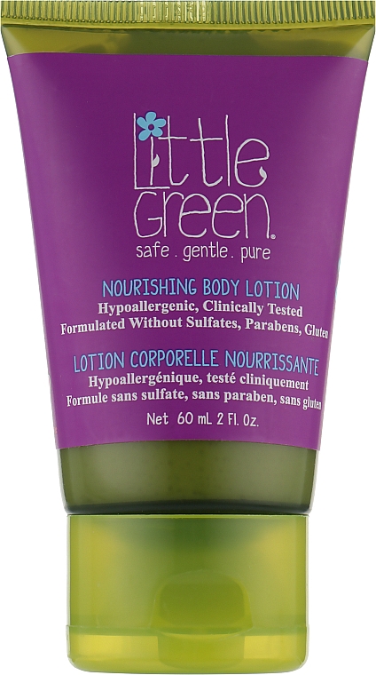 Odżywczy balsam do ciała dla niemowląt - Little Green Kids Nourishing Body Lotion Tube — Zdjęcie N1