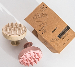 Szczotka do masażu głowy, różowa - Mohani Hair Scalp Massager & Shampoo Brush Pink — Zdjęcie N3