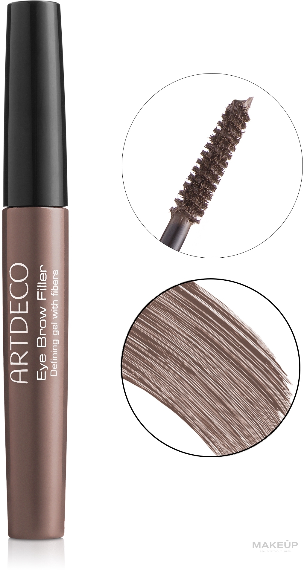 PRZECENA! Pogrubiający żel do brwi - Artdeco Eye Brow Filler * — Zdjęcie 2 - Light Brown