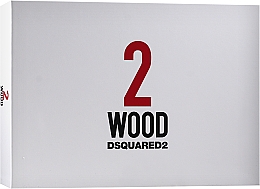 Kup DSQUARED2 2 Wood - Zestaw (edt/100ml + sh/gel/100ml + card/holder/1pcs)