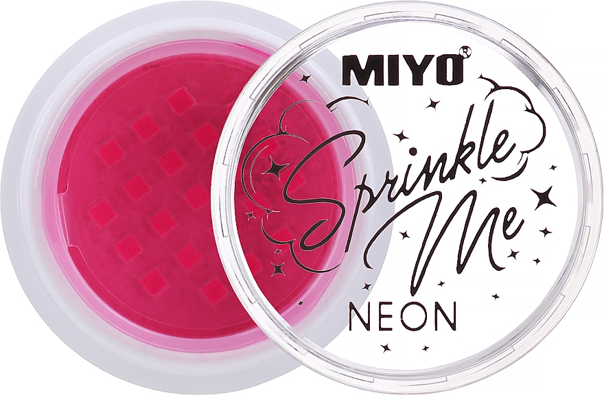 Neonowy pigment do powiek - Miyo Sprinkle Me Neon — Zdjęcie N1