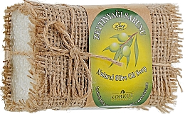Kup Naturalne mydło oliwkowe z drewnianą tacką - Olivos Korkut Olive Oil Soap With Wooden Dish