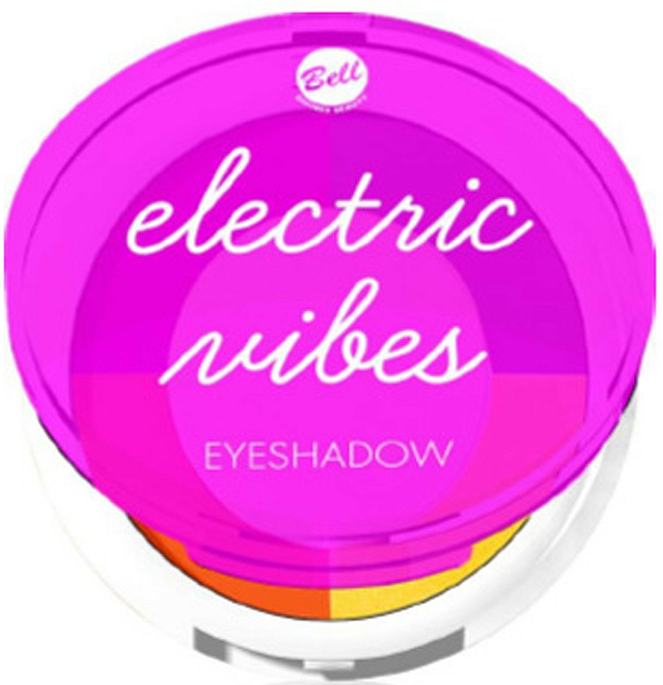 Kolorowe cienie do powiek - Bell Electric Vibes Eyeshadow — Zdjęcie N1