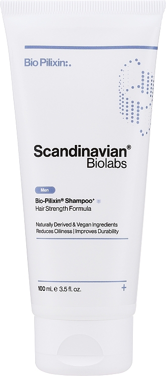 PRZECENA!  Wzmacniający szampon do włosów dla mężczyzn - Scandinavian Biolabs Hair Strength Shampoo * — Zdjęcie N1