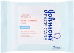 Kup Delikatne chusteczki nawilżane - Johnson's Face Care Wipes Moisturising Dry Skin