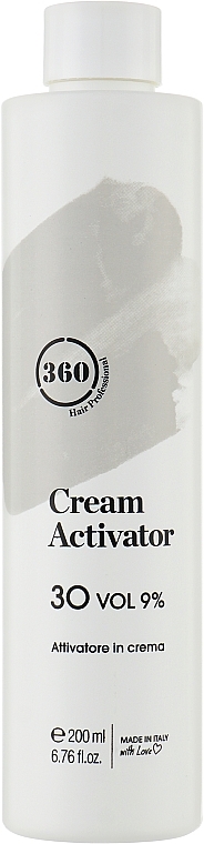 Krem-aktywator 30 vol 9% - 360 Cream Activator 30 Vol 9% — Zdjęcie N1