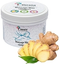 Wosk do masażu Imbir - Verana Massage Wax Ginger — Zdjęcie N4