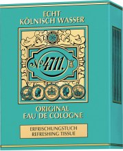 Maurer & Wirtz 4711 Original Eau de Cologne - Chusteczka odświeżająca — Zdjęcie N2