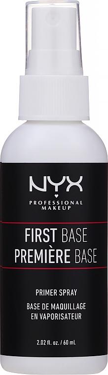Baza do twarzy - NYX Professional Makeup First Base Makeup Primer Spray — Zdjęcie N1
