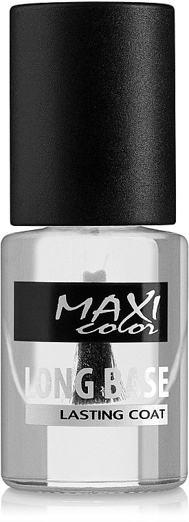 Baza pod lakier - Maxi Color Long Base Lasting Coat — Zdjęcie N1