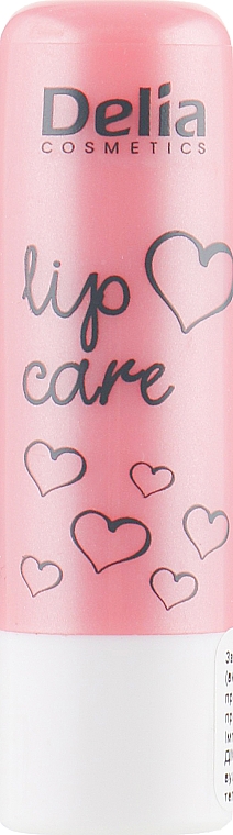 Pomadka ochronna, różowa - Delia Lip Care — Zdjęcie N1