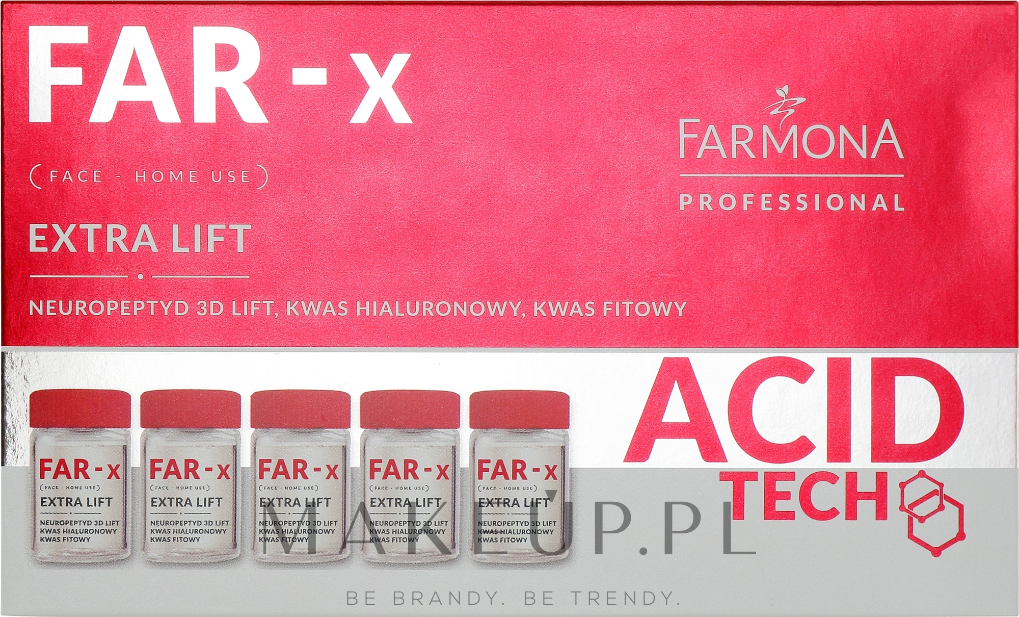 Podciągające serum do twarzy do pielęgnacji domowej - Farmona Professional Acid Tech — Zdjęcie 5 x 5 ml